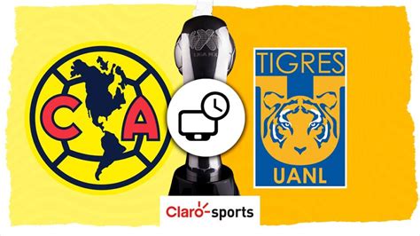 tigres vs america hora|resultado de américa hoy.